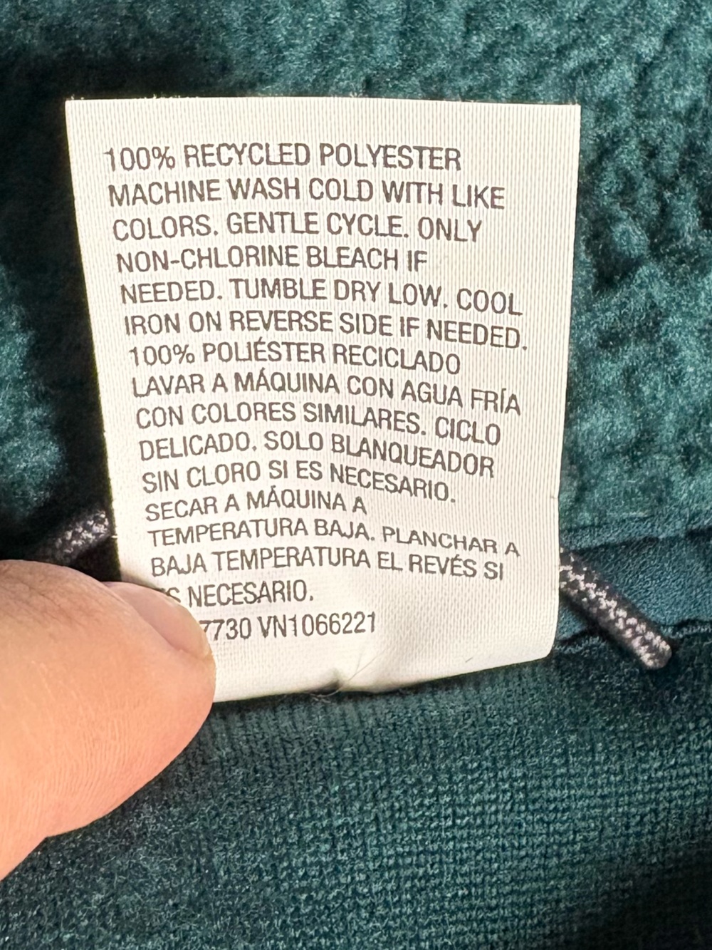 All In Motion Fleece Zip Up Jacket - Picture 4 of 4